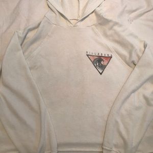 LIKE NEW CONDITION billabong cropped hoodie size S